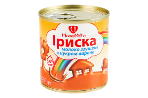Молоко сгущенное 6% вареное с сахаром Ириска Mama Milla ж/б 370г