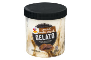 Ahold Gelato Caramel Cookie Crunch