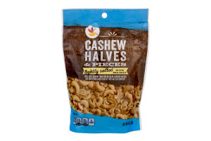 Ahold Cashew Halves & Pieces Lightly Salted with Sea Salt