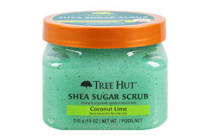 Скраб для тела сахарный Кокосовый лайм Tree Hut 510г