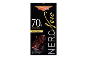Шоколад чорний Novi 70%