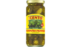 Cento Hot Jalapeno Peppers Sliced