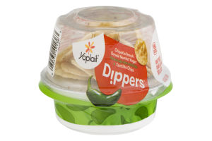 Yoplait Dippers Greek Nonfat Yogurt Chipotle Ranch + Tortilla Chips