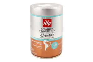 Кава Brazile мелена смажена 250г ж/б Illy