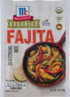 McCormick Organics Fajita Seasoning Mix