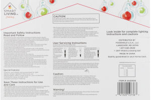 Smart Living Holiday 300 Clear Mini Lights String