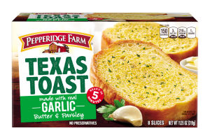 Pepperidge Farm Texas Toast Garlic - 8 CT