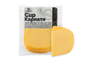Сир напівтвердий Карпати Бараново кг