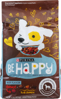Purina Be Happy Adult Dog Food Beef Flavor