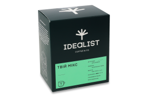 Кофе молотый в дрип-пакете Твой микс Idealist Coffee&Co. к/у 7х12г