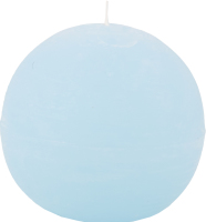 Свічка Куля небесно-блакитна Candy Light