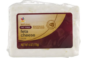 Ahold Feta Cheese Fat Free Chunk