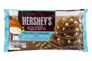 HERSHEY'S Kitchens Sea Salt Caramel Baking Chips, 10 oz