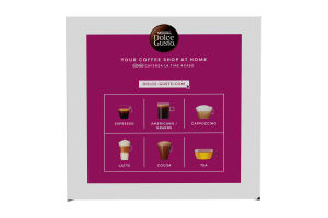 Кава натуральна мелена Espresso Dolce Gusto Nescafe к/у 16х5.5г