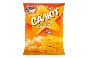 Сніданки сухі неглазуровані з добавками Сир Салют м/у 45г