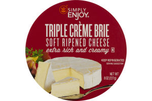 Simply Enjoy Soft Ripened Cheese Triple Creme Brie