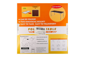 Стіл розкладний 60*120см 958699