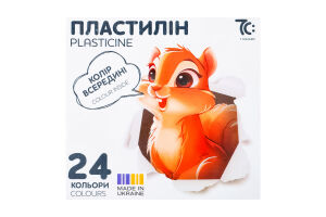 Набір пластиліну Гама 24 кол/8 г 7C32401