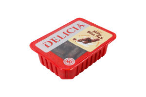 Вафлі зі смаком молока Milky bliss roll Delicia лоток 0.45кг