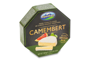 Сир 50% м'який зрілий Camembert Alpenhain к/у 125г