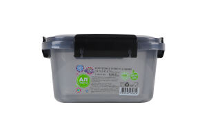 Контейнер универсальный квадратный 0.86л 145х145х76мм Limited line Ал-Пластик 1шт