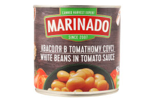 Квасоля в томатному соусі Marinado з/б 410г