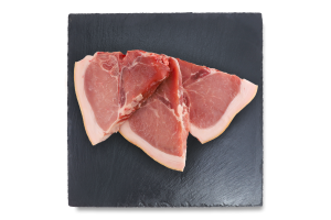 Свинина з салом із шкурою