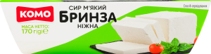 Сир 60% м'який Бринза ніжна Комо к/у 170г