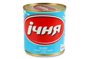 Молоко згущене 8.5% незбиране з цукром Ічня з/б 370г