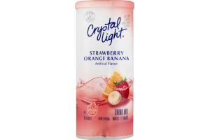 Crystal Light Drink Mix Strawberry Orange Banana - 6 CT