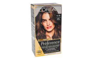 Фарба для волосся Preference №4.15 L'Oreal Paris 1шт