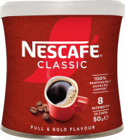 Кофе растворимый гранулированный Classic Nescafe ж/б 50г
