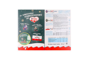 Адвент-календар Kinder Tisch-Adventskalender