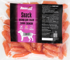 Лакомства для собак Куриные сосиски Snack AnimAll м/у 500г