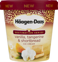 Haagen-Dazs Ice Cream Vanilla, Tangerine & Shortbread