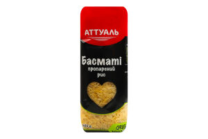 Рис пропарений Басматі Аттуаль м/у 500г