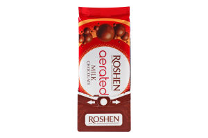 Шоколад молочний пористий Roshen м/у 80г