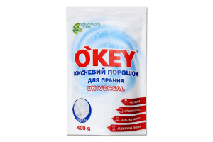 Порошок O'Key 400 г д/пак. кисневий