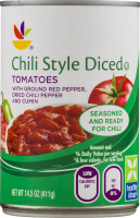 Ahold Chili Style Diced Tomatoes