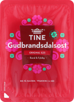 Сир TINE Gudbrandsdalen з коров та козин молока35%