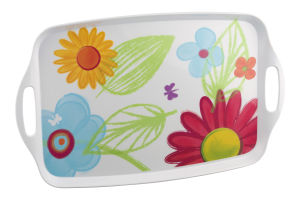 Smart Living Blooms Serving Tray