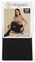 Колготки жіночі Elegante El Basic line 300den 2 nero