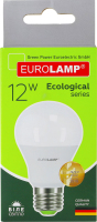 Лампа світлодіодна 12W E27 4000K Ecological Eurolamp 1шт