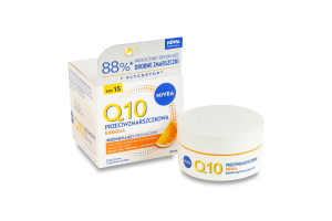 Крем проти зморщок денний SPF 15 Посилення сяйва Q10 energy Nivea 50мл