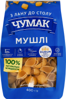 Изделия макаронные класc экстра группа А Ракушки Чумак м/у 400г