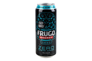 Напій енергетичний Frugo Mango газ з/б