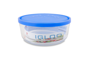 Ємність д/продуктів Іглу 2,5л скло d21,5см Боргоново