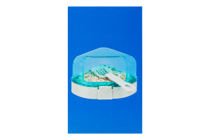 Туалет д/гризунів кутовий з лопаткою 14*8*11см Тріксі