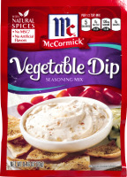 McCormick Seasoning Mix Vegetable Dip