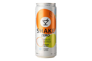 Напій безалкогольний соковмісний сильногазований пастеризований Orange Crush Zero Shake з/б 330мл